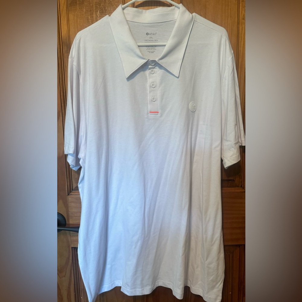 THE SKOOL BOY - WHITE POLO